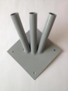 Кронштейн на стену на три флага