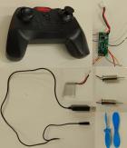 Компоненты для самолета на пульте дистанционного управления