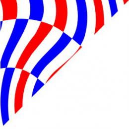 Косынка Цвета флага Франции