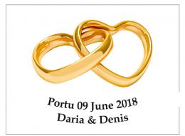 Флаг свадьба 7