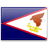 Флаг Американского Самоа с креплением на боковое стекло автомобиля