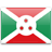 Флаг Бурунди с креплением на боковое стекло автомобиля