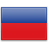 Флаг Гаити с креплением на боковое стекло автомобиля