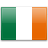 Флаг Ирландии с креплением на боковое стекло автомобиля