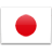 Флаг Японии с креплением на боковое стекло автомобиля