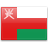 Флаг Омана с креплением на присоске на крыло автомобиля