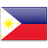 Флаг Филиппин с креплением на боковое стекло автомобиля