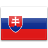 Флаг Словакии с креплением на боковое стекло автомобиля