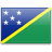 Флаг Соломоновых островов с креплением на присоске на крыло автомобиля