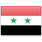 Флаг Сирии с креплением на боковое стекло автомобиля