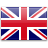 Флаг Соединенного Королевства с креплением на присоске на крыло автомобиля