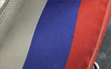 Флаг России для мотоцикла