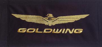 Флаг Голдвинг (Goldwing) (вышивка золото)