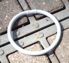 Флагшток 6 метров с перекладиной