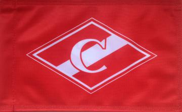 Флаг Спартак для мотоцикла