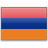 Флаг Армении с креплением на боковое стекло автомобиля
