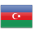 Флаг Азербайджана с креплением на боковое стекло автомобиля