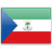 Флаг Экваториальной Гвинеи с креплением на присоске на крыло автомобиля