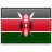Флаг Кении с креплением на боковое стекло автомобиля