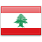 Флаг Ливана с креплением на боковое стекло автомобиля
