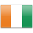 Флаг Кот дИвуара с креплением на присоске на крыло автомобиля