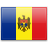 Флаг Молдавии с креплением на присоске на крыло автомобиля