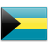 Флаг Багамских островов с креплением на боковое стекло автомобиля