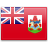 Флаг Бермудских островов с креплением на присоске на крыло автомобиля