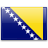 Флаг Боснии с креплением на боковое стекло автомобиля и Герцеговины