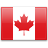 Флаг Канады с креплением на присоске на крыло автомобиля
