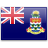 Флаг Каймановых Островов с креплением на присоске на крыло автомобиля