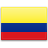 Флаг Колумбии с креплением на боковое стекло автомобиля