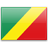 Флаг Конго (Браззавиль) с креплением на присоске на крыло автомобиля