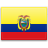 Флаг Эквадора с креплением на присоске на крыло автомобиля