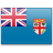 Флаг Фиджи с креплением на боковое стекло автомобиля