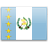 Флаг Гватемалы с креплением на боковое стекло автомобиля