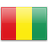 Флаг Гвинеи с креплением на боковое стекло автомобиля