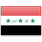 Флаг Ирака с креплением на боковое стекло автомобиля