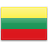 Флаг Литвы с креплением на боковое стекло автомобиля
