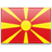 Флаг Македонии с креплением на боковое стекло автомобиля