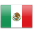 Флаг Мексики с креплением на присоске на крыло автомобиля
