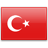 Флаг Турции с креплением на боковое стекло автомобиля