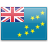 Флаг Тувалу с креплением на присоске на крыло автомобиля