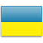 Флаг Украины с креплением на боковое стекло автомобиля