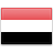 Флаг Йемена с креплением на боковое стекло автомобиля