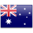 Флаг Австралии с креплением на боковое стекло автомобиля с креплением на боковое стекло автомобиля