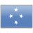 Флаг Микронезии с креплением на присоске на крыло автомобиля