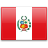 Флаг Перу с креплением на боковое стекло автомобиля